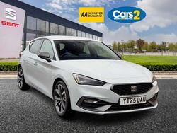 White New 2025 Seat Leon FR Sport Hatchback | £24,377 (A bit pricey)