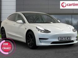 White Used 2020 Tesla Model 3 Standard Range Plus Sedan | £13,990 (Fair price)