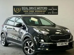 Black Used 2018 Kia Sportage 2 SUV | £11,850 (Fair price)