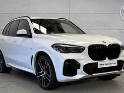 White Used 2022 BMW X5 M Sport SUV | £45,850 (Good price)