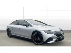 Silver Used 2025 Mercedes EQE350 AMG line Sedan | £50,000 (Good price)