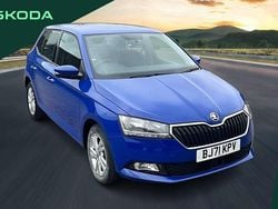 Blue Used 2021 Skoda Fabia SE Hatchback | £10,677 (Good price)