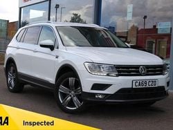 White Used 2019 VW Tiguan Allspace Match SUV | £19,995 (Fair price)