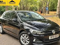 Black Used 2019 VW Polo SE Hatchback | £9,950 (Fair price)