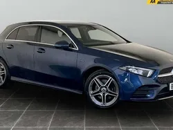 Blue Used 2021 Mercedes A250 AMG line Hatchback | £12,495 (Good price)
