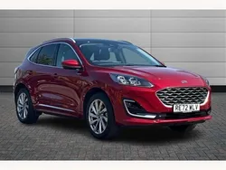 Lucid red Used 2023 Ford Kuga Vignale SUV | £25,190 (Fair price)