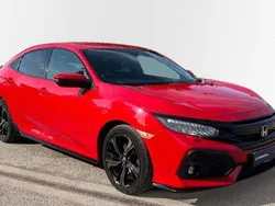 Red Used 2017 Honda Civic Sport Hatchback | £11,599 (Fair price)