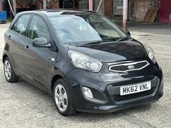 Black Used 2012 Kia Picanto 2 Hatchback | £2,495 (Fair price)