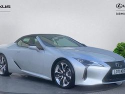 Silver Used 2022 Lexus LC 500 Sport Line Cabriolet | £79,995