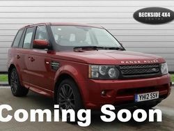 Red Used 2012 Land Rover Range Rover HSE SUV | £7,950