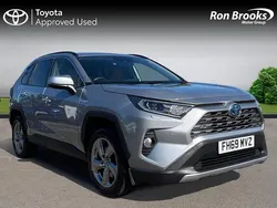 Silver Used 2020 Toyota RAV4 Hybrid SUV | £23,923 (Fair price)
