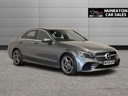 Grey Used 2019 Mercedes C200 AMG Line Premium Sedan | £16,275 (Fair price)