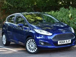 Blue Used 2014 Ford Fiesta Titanium Hatchback | £6,725 (Fair price)