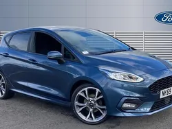 Blue Used 2019 Ford Fiesta ST-Line Hatchback | £9,670 (Fair price)