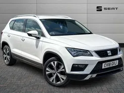 White Used 2018 Seat Ateca SE Technology SUV | £11,899 (Fair price)