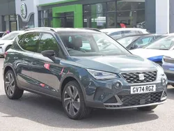 Blue New 2025 Seat Arona FR Sport SUV | £21,570 (A bit pricey)