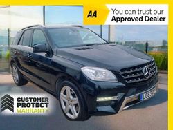 Black Used 2013 Mercedes ML250 AMG SUV | £5,995 (Expensive)