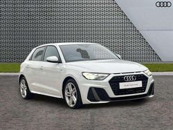 White Used 2023 Audi A1 S-Line Hatchback | £19,395 (Fair price)