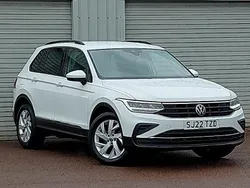 White Used 2022 VW Tiguan Life SUV | £19,498 (Good price)