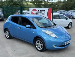 Blue Used 2014 Nissan Leaf Acenta Hatchback | £2,590 (Fair price)