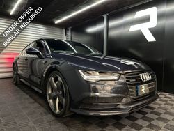 Blue Used 2017 Audi A7 Sportback Black Edition Hatchback | £20,495 (Fair price)