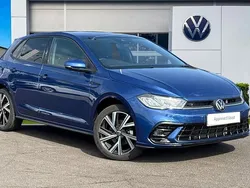 Blue Used 2025 VW Polo R-line Hatchback | £21,390 (Fair price)