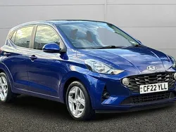 Blue Used 2022 Hyundai i10 SE Hatchback | £13,490 (Fair price)