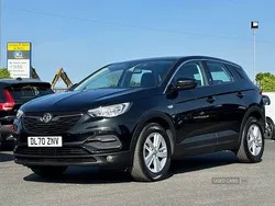 Black Used 2021 Vauxhall Grandland X Business Edition SUV | £11,490 (Fair price)