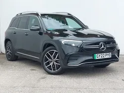 Black Used 2022 Mercedes EQB350 AMG Line Premium SUV | £29,498 (Fair price)