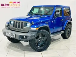 Blue Used 2020 Jeep Wrangler Sahara SUV | £39,950 (Expensive)
