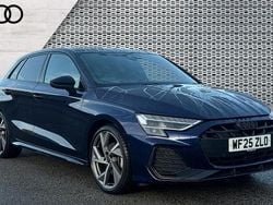 Blue Used 2025 Audi A3 Black Edition Hatchback | £28,645 (Expensive)