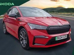 Red Used 2024 Skoda Enyaq iV SportlinePlus SUV | £30,225 (Good price)