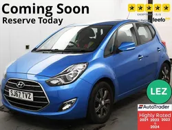 Blue Used 2017 Hyundai ix20 SE MPV | £7,495 (Fair price)
