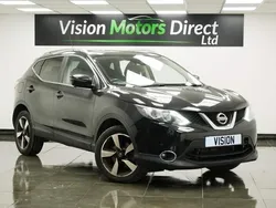 Black Used 2015 Nissan Qashqai N-TEC SUV | £6,970 (Fair price)