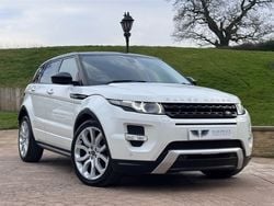 White Used 2014 Land Rover Range Rover evoque Dynamic SUV | £11,995 (A bit pricey)