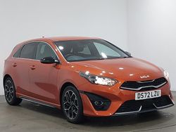 Orange Used 2022 Kia Ceed GT-Line Hatchback | £15,498 (Fair price)