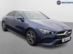 Blue Used 2022 Mercedes CLA180 AMG line Sedan | £23,499 (Good price)