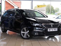 Black Used 2020 Peugeot 308 GT-line Estate | £10,880 (A bit pricey)