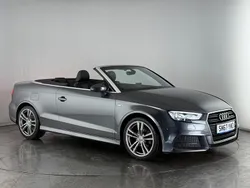 Grey Used 2017 Audi A3 Cabriolet S-Line Cabriolet | £16,600 (Fair price)