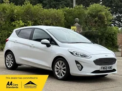 White Used 2018 Ford Fiesta Titanium Hatchback | £5,990 (Fair price)