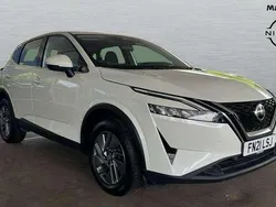 White Used 2021 Nissan Qashqai Acenta Premium SUV | £16,092 (Good price)