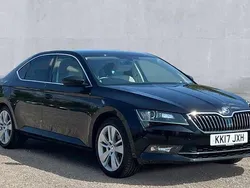 Black Used 2017 Skoda Superb SE L Executive Hatchback | £15,625 (Fair price)