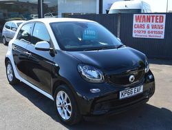 Black Used 2016 Smart ForFour Passion Hatchback | £4,995 (Fair price)