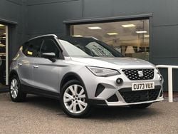 Silver Used 2023 Seat Arona Xperience SUV | £17,995 (A bit pricey)