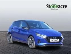 Blue Used 2021 Hyundai i20 Ultimate Hatchback | £15,497 (Fair price)