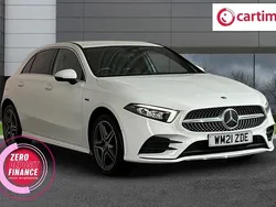 White Used 2021 Mercedes A250 AMG line Hatchback | £18,990 (Good price)