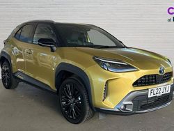 Yellow Used 2022 Toyota Yaris Hybrid Hatchback | £19,307 (A bit pricey)