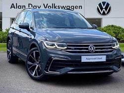 Grey Used 2021 VW Tiguan R-line SUV | £23,495 (Fair price)