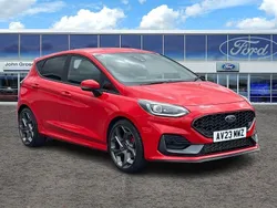 Red Used 2023 Ford Fiesta ST Hatchback | £19,295 (Fair price)