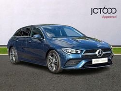 Blue Used 2022 Mercedes CLA200 AMG line Estate | £21,254 (Good price)